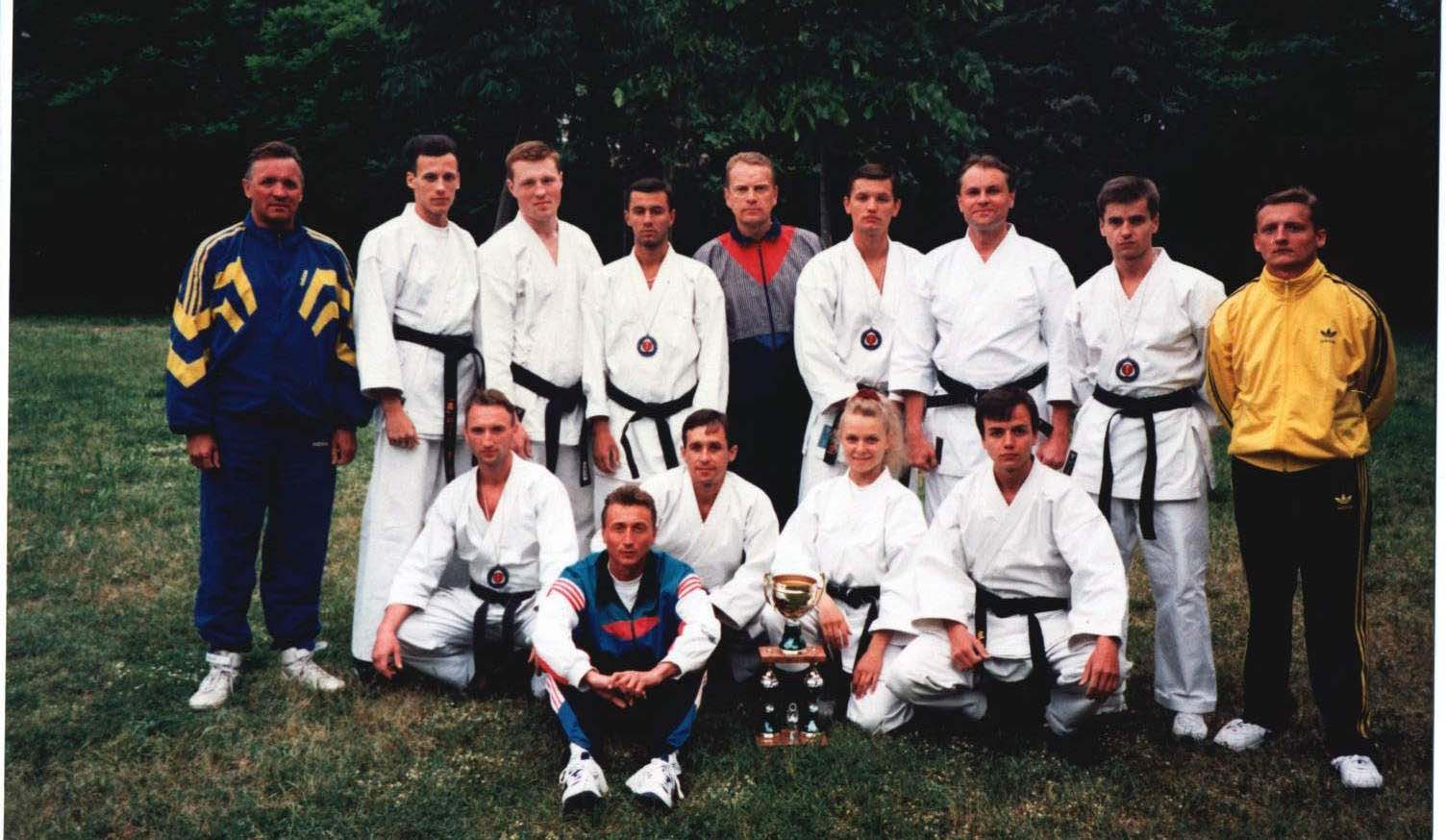 Чемпионы по каратэ в Донецке
